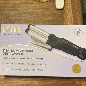 Hot Tools Titanium Ceramic Deep Waver